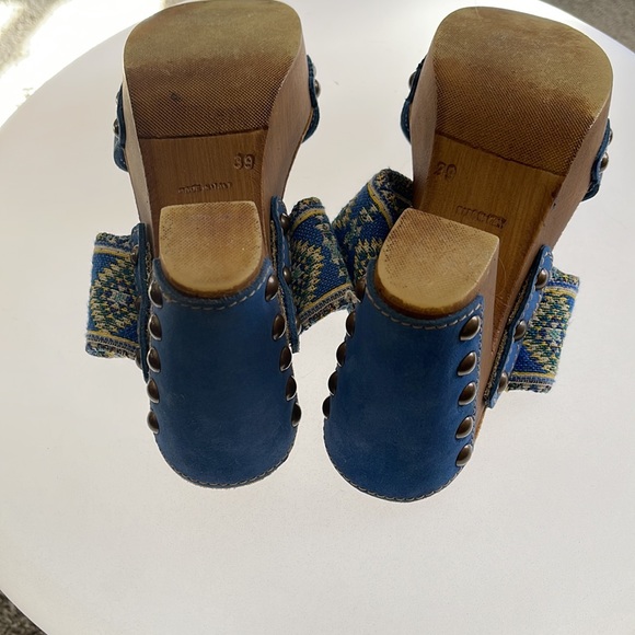 Sbicca Denim Vintage Collection Wood Heels - Picture 7 of 10